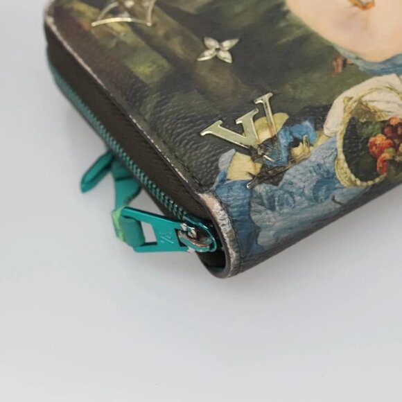 LOUIS VUITTON Masters Collection MONET Zippy Wallet M64602 LV Auth 140759 - Picture 4 of 16
